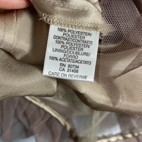 Nwot BCBGMAXAZRIA Corset Strapless Dress with Petticoat size 4 - Picture 7 of 8